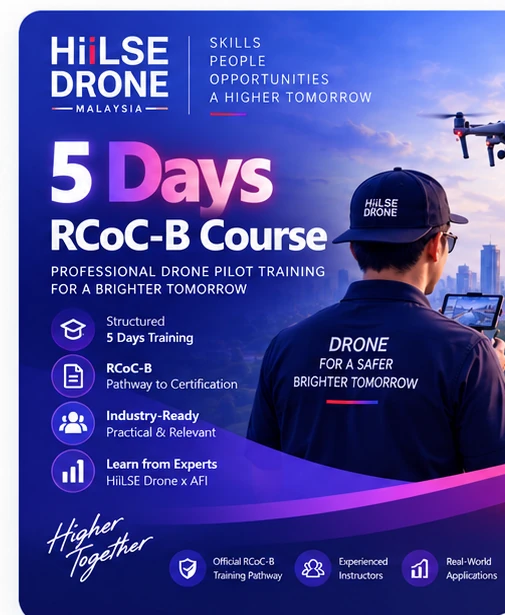 HiiLSE Drone RCoC-B professional drone pilot training
