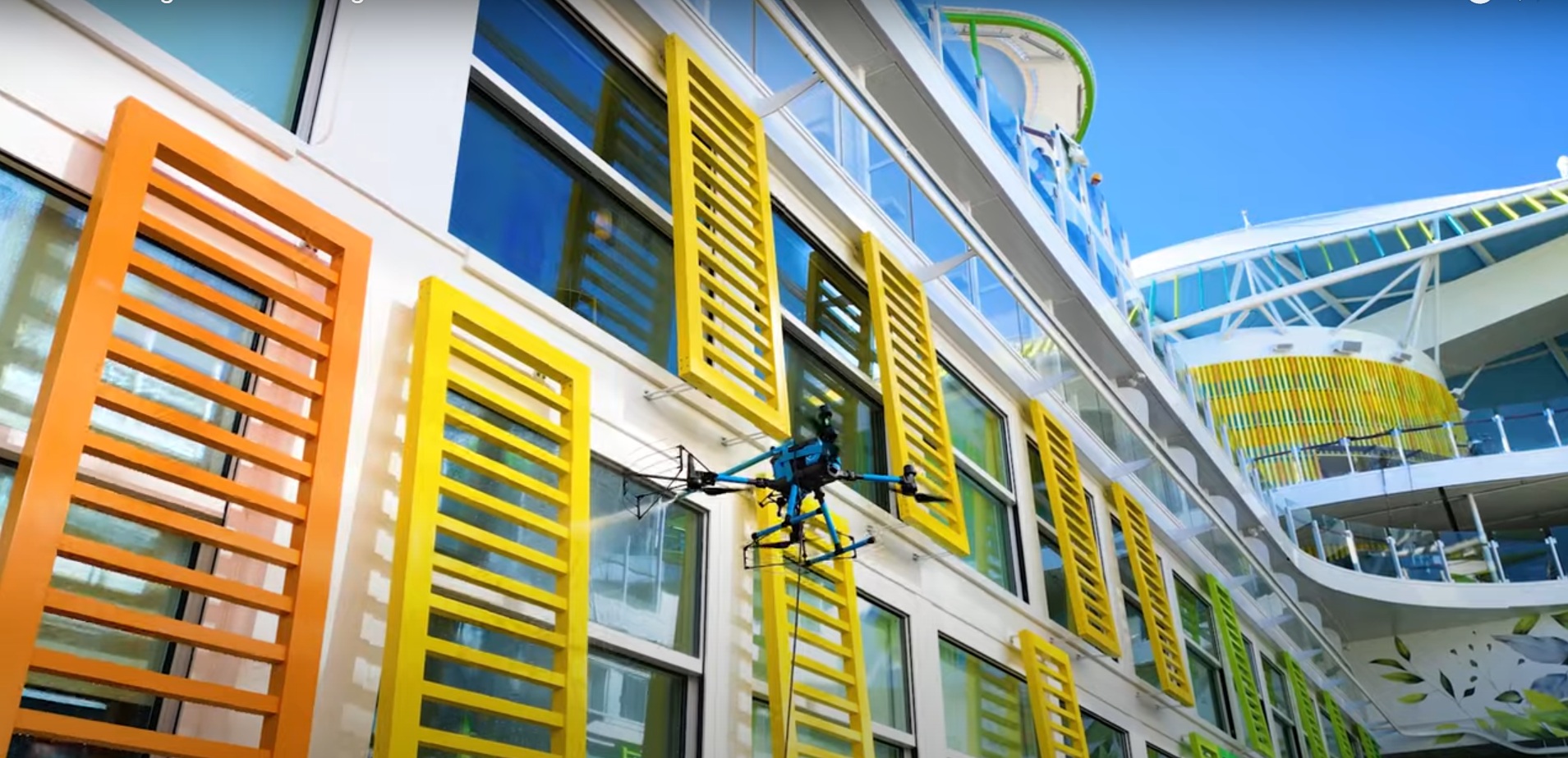 Infrastructure Cleaning Drone